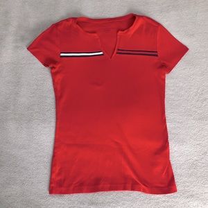 TOMMY HILFIGER Red Logo T-Shirt